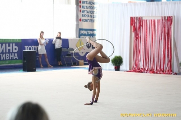Понад 300 гімнасток змагаються на Чемпіонаті України у Луцьку