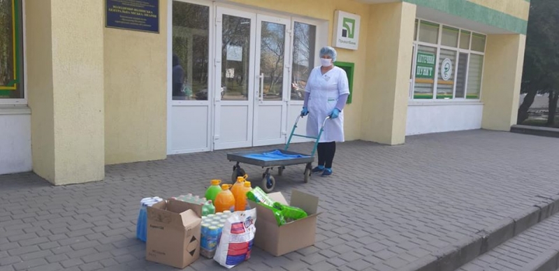 Володимир-Волинське ТМО продовжує отримувати “антикоронавірусну” допомогу від меценатів