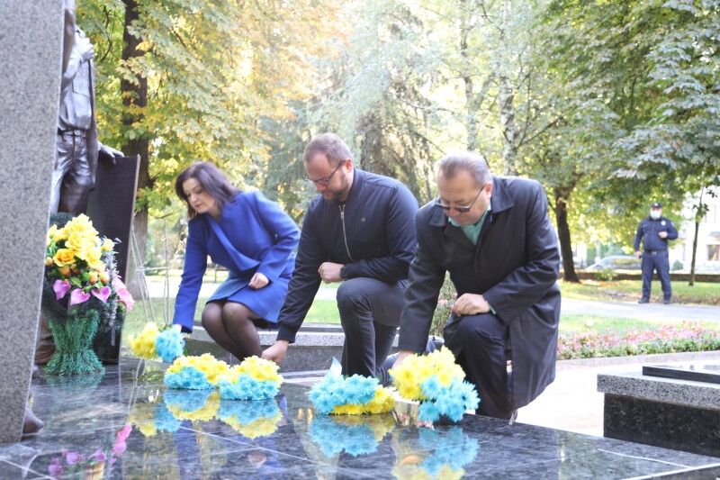 Лучани вшанували пам’ять військовослужбовців, що загинули у АТО/ООС