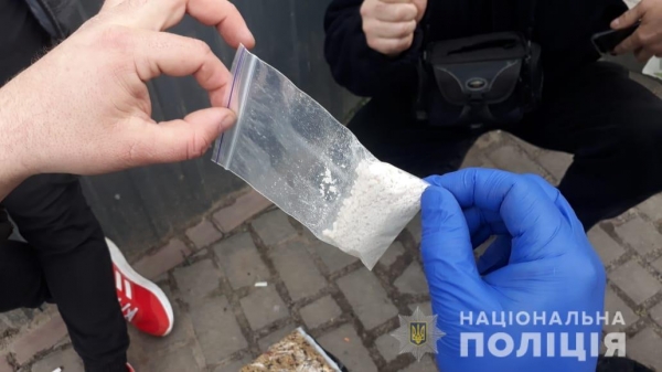 У Нововолинську поліцейські вилучили амфетамін на понад 10 тис. грн.