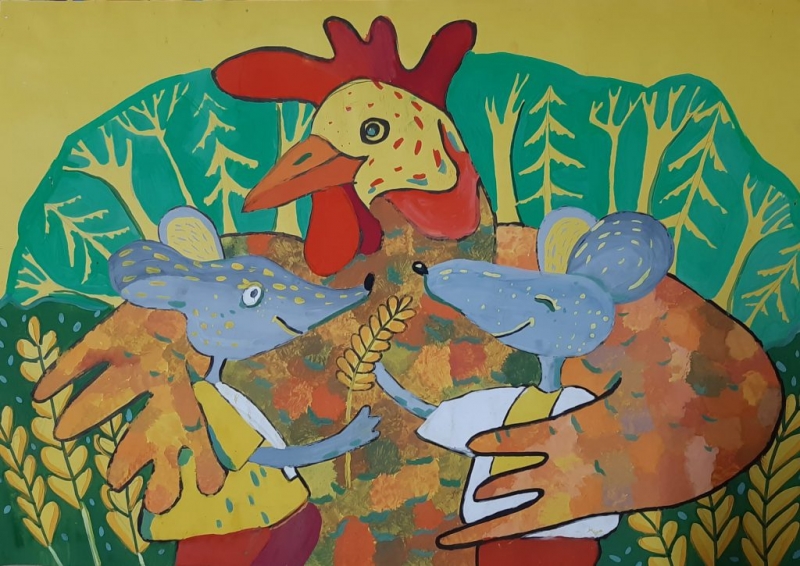 Учні дитячої художньої школи серед переможців конкурсу «Ілюстрація до народної казки»