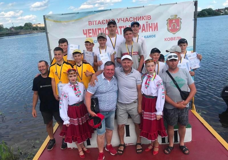 Відкритий чемпіонат України з веслування: досягнення ковельських спортсменів