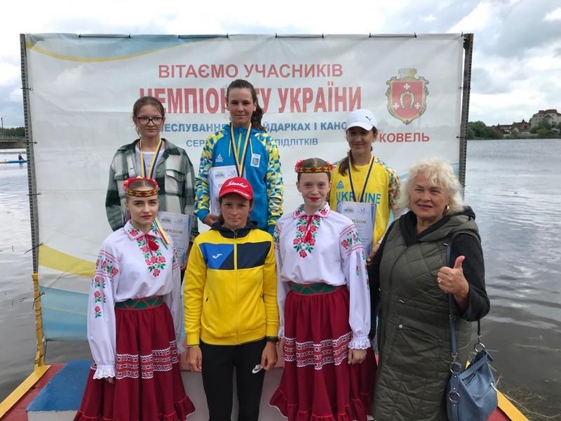 Відкритий чемпіонат України з веслування: досягнення ковельських спортсменів