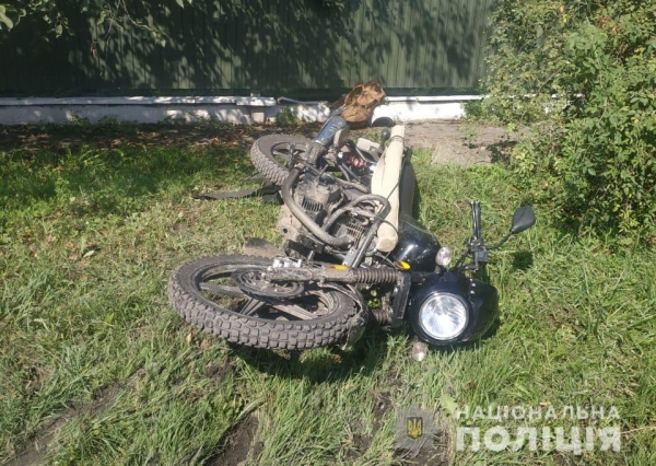 Внаслідок ДТП у Володимир-Волинському районі постраждав мотоцикліст