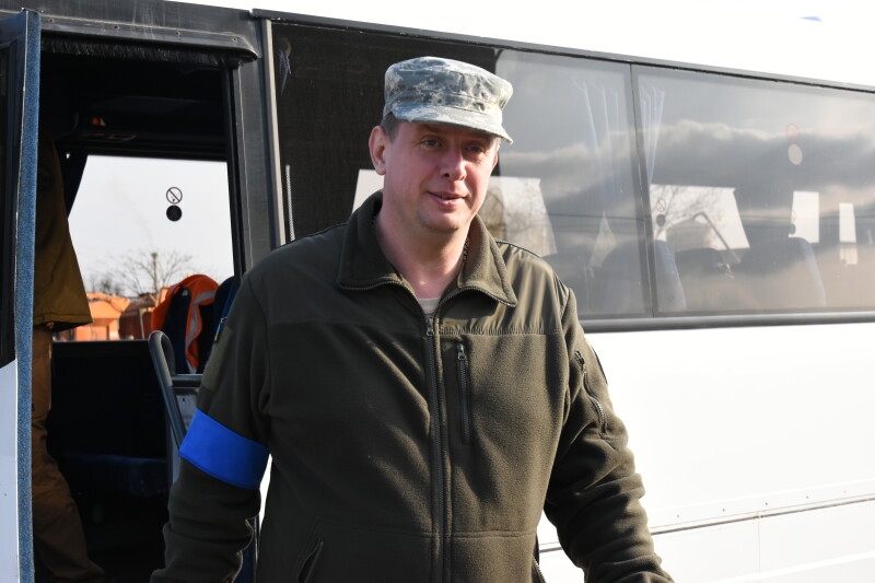 Батальйон оперативного реагування Луцьк отримав подарунок із Великобританії — автобус для перевезень