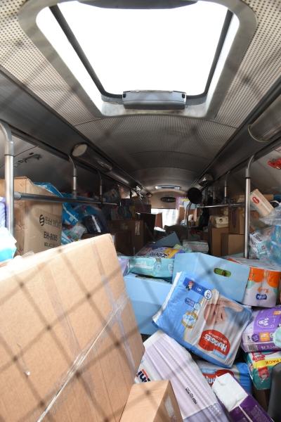 Луцьк отримав шість автобусів та гуманітарну допомогу від міста-партнера Каунас