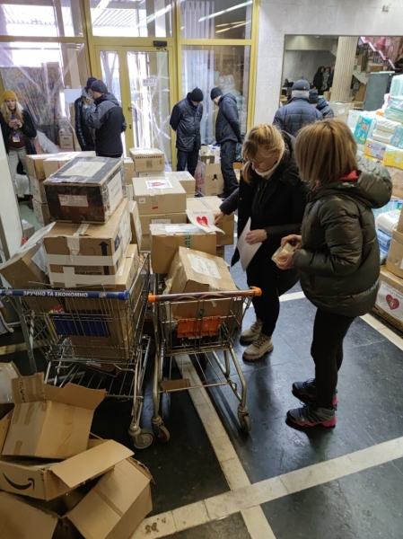 Луцький центральний пункт допомоги відправив гуманітарний вантаж громадам Київської області
