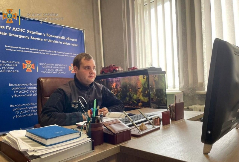 Рятувальники Володимир-Волинського РУ провели онлайн урок щодо безпеки в умовах воєнного часу