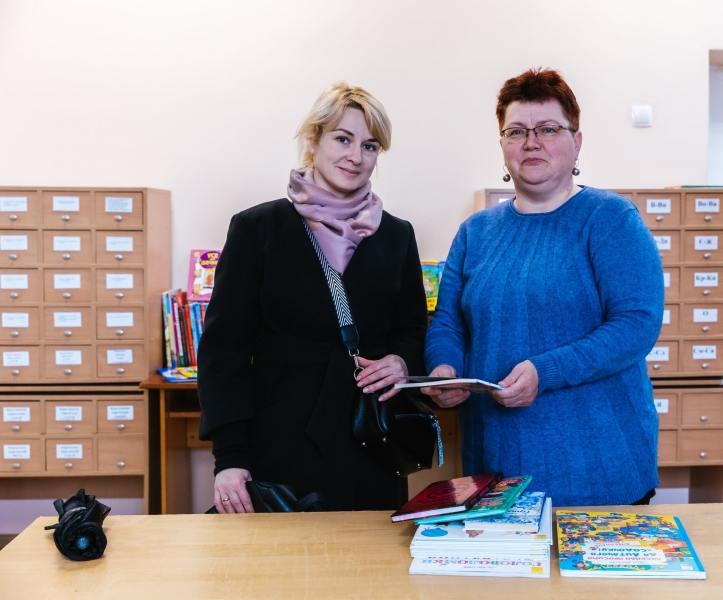 У міській бібліотеці зібрали книги для українських дітей-біженців