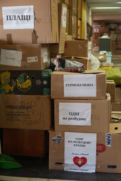 Луцький центральний пункт допомоги — приклад злагодженої роботи благодійників та волонтерів 