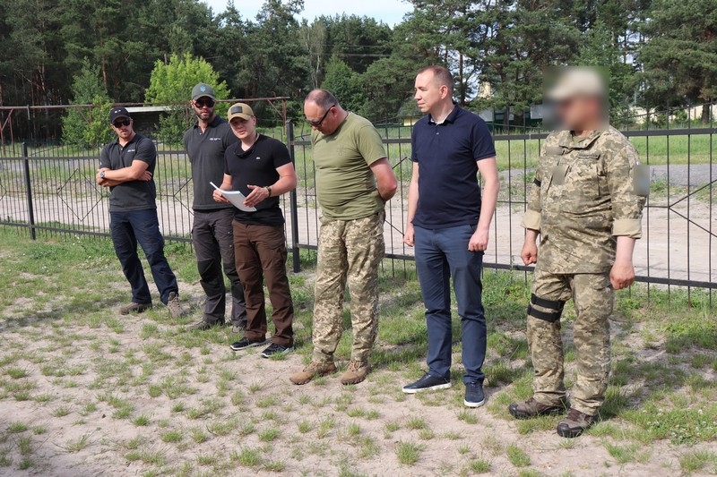Парамедики з Нідерландів провели тренінг для бійців тероборони Володимирщини