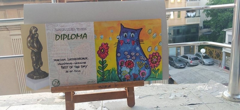 Володимирські юні художники привезли відзнаки з Македонії