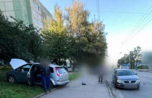 Нетверезий водій спричинив аварію у Луцьку на вулиці Конякіна