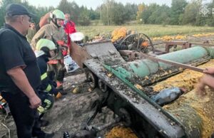 Інцидент на комбайні в Римачах: рятувальники звільнили постраждалого