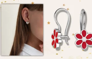 Срібні дитячі сережки: ніжна класика для маленьких принцес