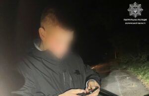 У Ковелі поліція затримала нетверезого водія без посвідчення