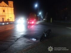 ДТП у Володимирі: неповнолітня на мотоциклі травмувала пішохода