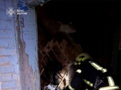 (Українська) Волинські рятувальники ліквідували дві пожежі на добу в приватних будинках