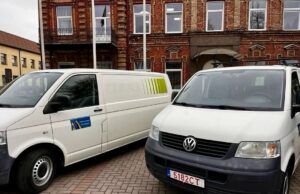 (Українська) Нововолинськ отримує два автобуси від литовського Кельме для підтримки військових