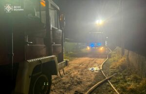 На Волині у селі Видричі через пожежу загинула людина