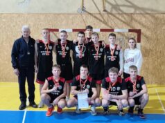 У Турійську відбулася відкрита першість з баскетболу серед юнаків