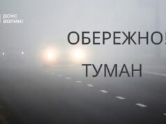 Туман у Волинській області: попередження на 16 грудня