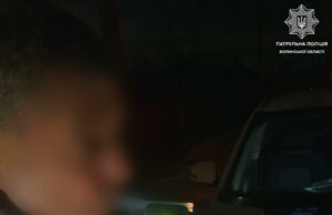 58-річний водій Opel у Ковелі керував із майже 2 проміле алкоголю в крові