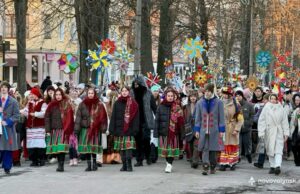 Відбувся перший парад звіздарів у Нововолинську