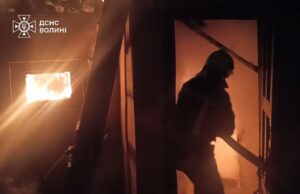 Рятувальники Волині загасили дві пожежі вночі на Любомльщині та Нововолині