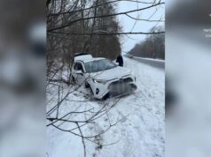 Патрульні в Луцьку допомогли водійці, які з’їхала в кювет