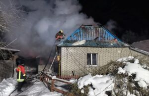 У селі Замшани на Волині сталася пожежа житлового будинку