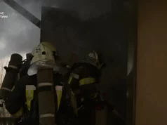 (Українська) У Луцьку рятувальники ліквідували пожежу в котельні закладу