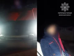 У Луцьку затримали нетверезого водія без посвідчення