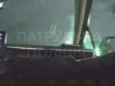 У Луцьку патрульні зупинили автомобіль KIA за порушення правил