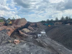 На Волині викрито незаконний видобуток корисних копалин