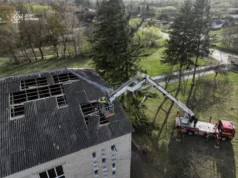 Рятувальники ліквідують наслідки негоди у Луцьку та селах Волині