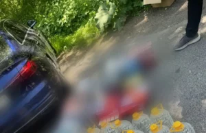 Поблизу Луцька патрульні виявили в авто тютюн і спиртову рідину без маркувань