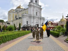 У Луцьку попрощалися з полеглим воїном Олександром Вибачем