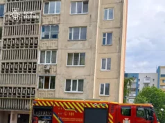У Луцьку рятувальники загасили пожежу в багатоквартирному будинку на проспекті Соборності