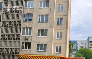 У Луцьку рятувальники загасили пожежу в багатоквартирному будинку на проспекті Соборності