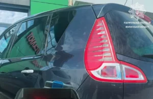 У Ковелі нетверезий водій втік з місця ДТП, патрульні оформили адмінматеріали