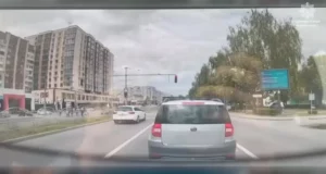 У Луцьку водій Volvo проїхав на червоне світло та отримав кілька протоколів
