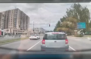 У Луцьку водій Volvo проїхав на червоне світло та отримав кілька протоколів