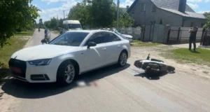 У Ковельському районі за добу дві ДТП за участю двоколісного транспорту