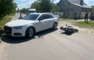 У Ковельському районі за добу дві ДТП за участю двоколісного транспорту