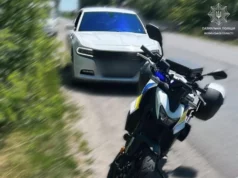 У Ковелі мотопатрульні зупинили нетверезого водія Dodge