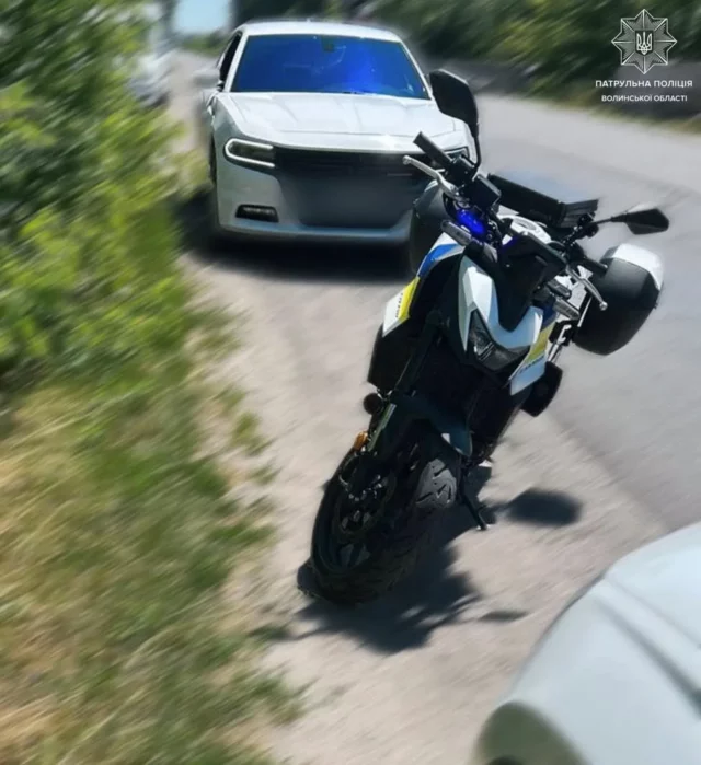 image У Ковелі мотопатрульні зупинили нетверезого водія Dodge