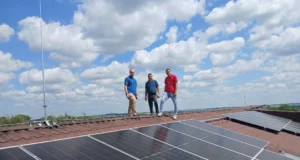 У Горохівській лікарні запрацювала гібридна сонячна електростанція