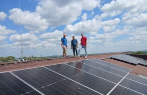 У Горохівській лікарні запрацювала гібридна сонячна електростанція