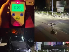 (Українська) У Луцьку нетверезий 19-річний водій в’їхав у огородження та втік з місця ДТП У Луцьку нетверезий 19-річний водій в’їхав у огородження та втік з місця ДТП